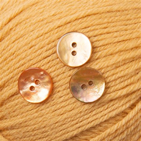 Boutons Nacre Couleur 13 Mm