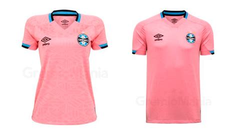 Grêmio lança camisa em campanha ao Outubro Rosa veja fotos