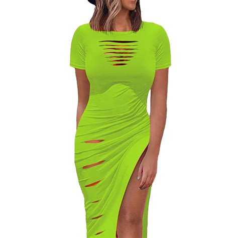 Idall Summer Dresses Sexy Dresses Womens Sexy Tailored Slim Dress