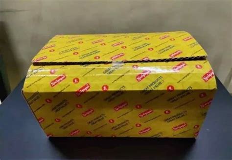 Single Wall 3 Ply Flexo Printed Corrugated Packaging Boxes At Rs 10