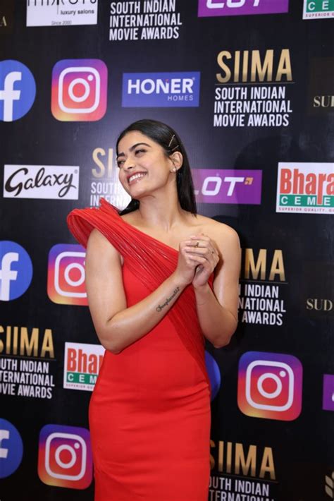 Rashmika Mandanna at SIIMA Awards 2021 – Telugu Nestam