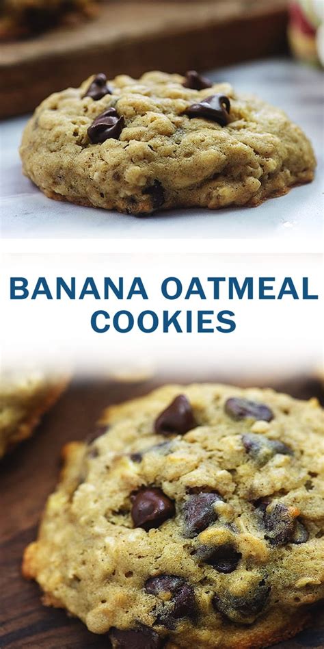 Banana Oatmeal Cookies Legend Tasty Recipes