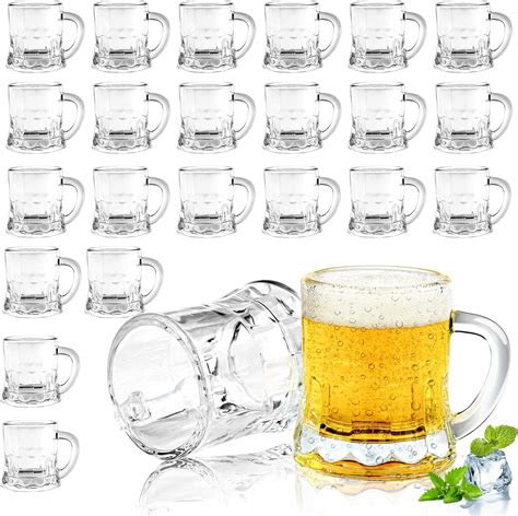 Juxingdazyf Mini Beer Mug Shot Glasses Mini Beer Shot