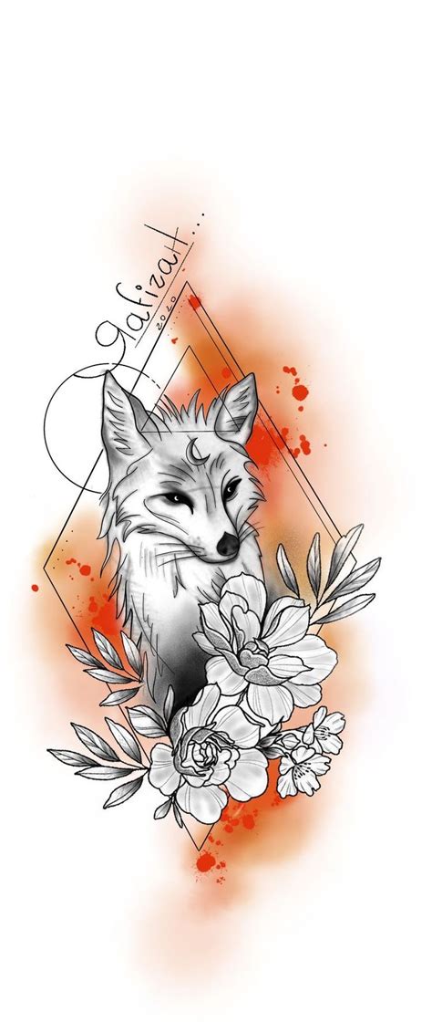 Pin By Alexandra Philibert La Rouqu On Ink Fox Tattoo Design Fox