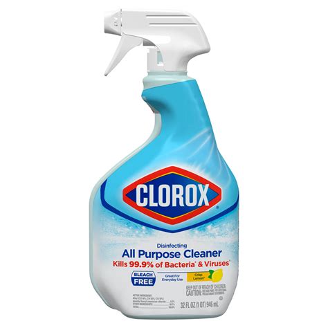 Clorox Crisp Lemon Disinfecting All Purpose Cleaner Fl Oz Walmart