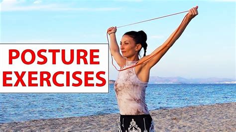 3 Posture Exercises with Resistance Bands | Posture exercises ...