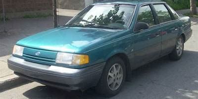 Ford Tempo Gls Dr Sedan Spd Manual W Od