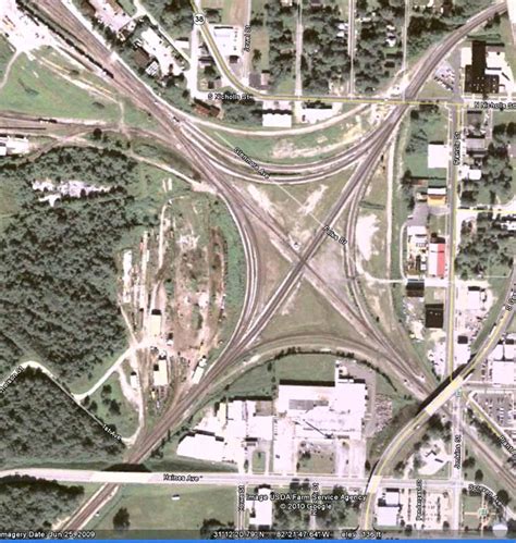 Haines Ave Overpass Waycross Ga Active Rail Locations On