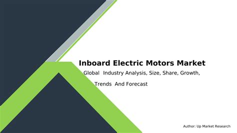 Inboard Electric Motors Market Research Insights Report Ezine