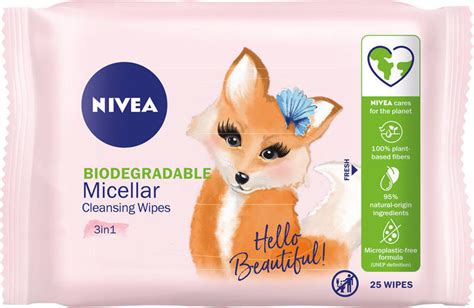 Nivea Chusteczki micelarne do twarzy i oczu 3w1 cera każda