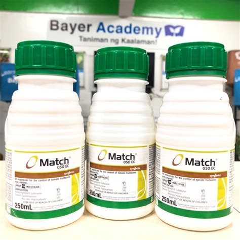 SYNGENTA MATCH LUFENURON 50 EC INSECTICIDE 250mL Shopee Philippines