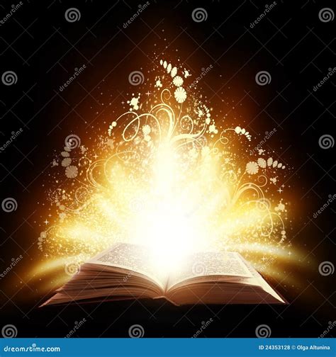 Livro mágico foto de stock Imagem de espiritualidade 24353128