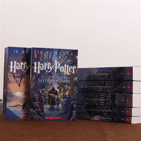 现货正版 哈利波特15周年纪念版 十五周年收藏版美版 Harry Potter英文版1 7套装 哈利波特全套书英文原版 Jk 罗琳 魔法石原著小说