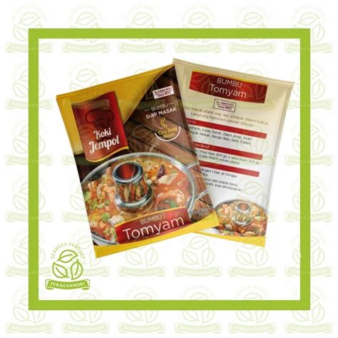 Jual Bumbu Instan Koki Jempol Tomyum Bumbu Tomyum Tom Yum Gram