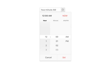 Angular Timepicker Component Kendo Ui For Angular