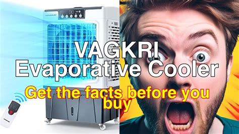 Vagkri 2100cfm Evaporative Cooler Review 3 In 1 Appliance For Indoor And Outdoor Use Youtube