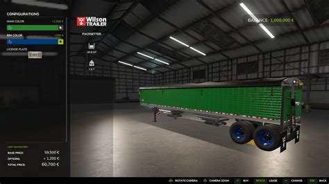 FS25 Wilson Pacesetter v1 1 0 0 мод Farming Simulator 25 моды