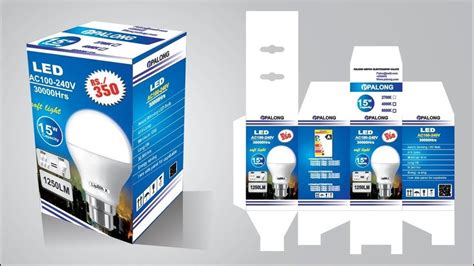 Rectangular Single Wall 3 Ply Led Bulb Packaging Box At Rs 2piece In