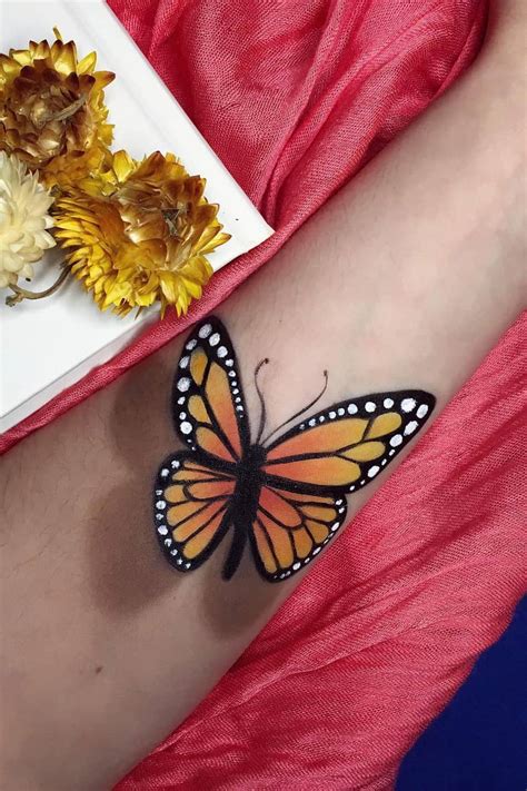 15 Graceful 3d Butterfly Tattoos Ideasdonuts