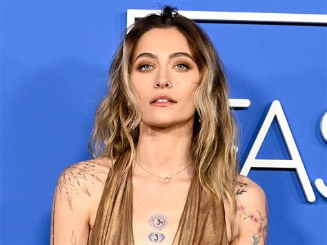 Paris Jackson Rocked A Copper Dress That Showed Off Her Tattoos