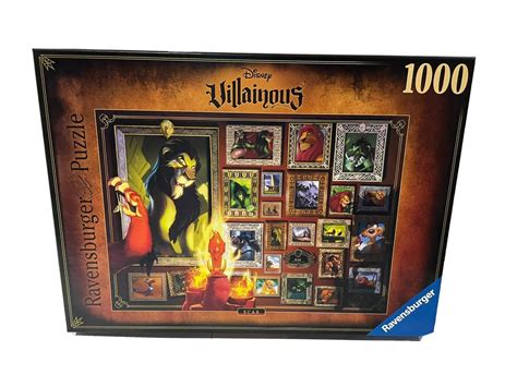 Ravensburger Piece Puzzle Disney Villainous Scar The Lion King