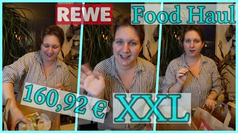 REWE LIEFERSERVICE FOOD HAUL XXL WOCHENEINKAUF YouTube