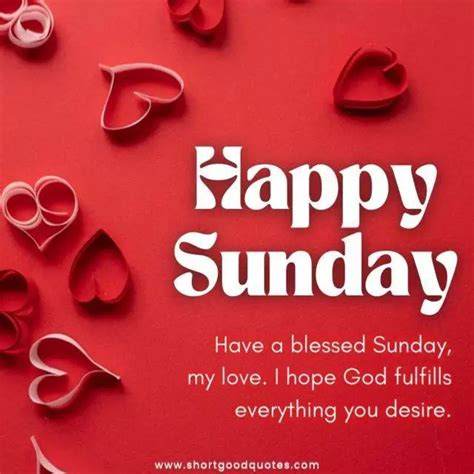 Happy Sunday Wishes Messages Greetings And Quotes Shortgoodquotes