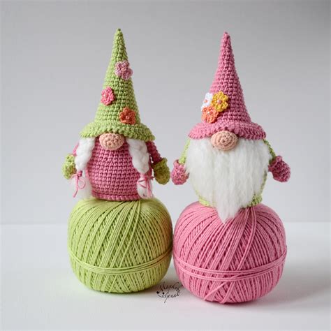 Gnomes Crochet Pattern Amigurumi Gnome Chef Gnome Crochet Etsy