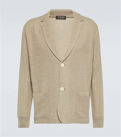 Loro Piana Silk And Linen Cardigan Loro Piana