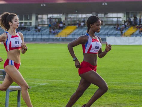 Binta Mamadou Diallo E Micaela Melatini Atletica Avis Macerata Flickr