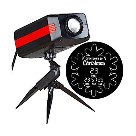 11955 Christmas Countdown To Christmas Snowflake Light Show Projector ...