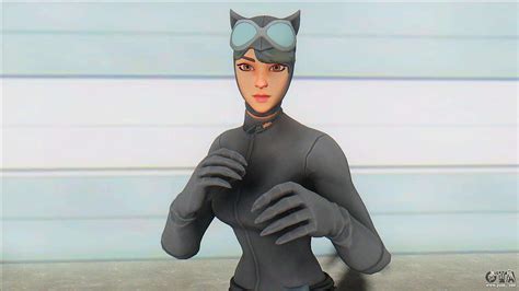 Fortnite Catwoman Comic Book Outfit Set V2 Para Gta San Andreas