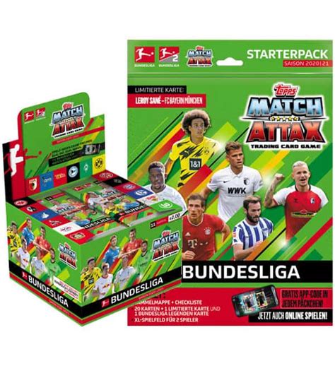 Topps Bundesliga Match Attax Starterpack Box With