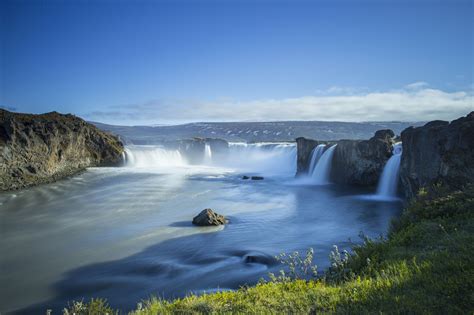 Godafoss Waterfall in Iceland, Iceland