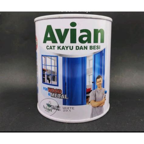 Jual Cat Kayu And Besi Avian 1kg Shopee Indonesia