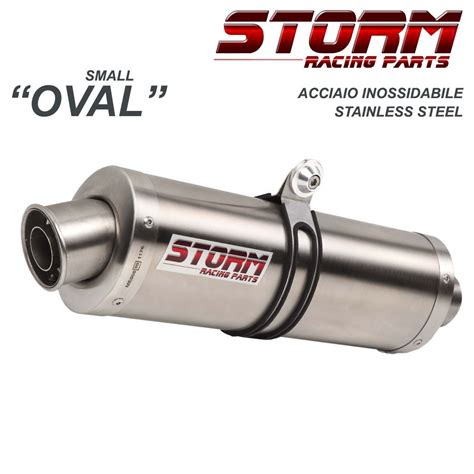 Full System Storm By Mivv Muffler Oval Steel For Kawasaki Versys