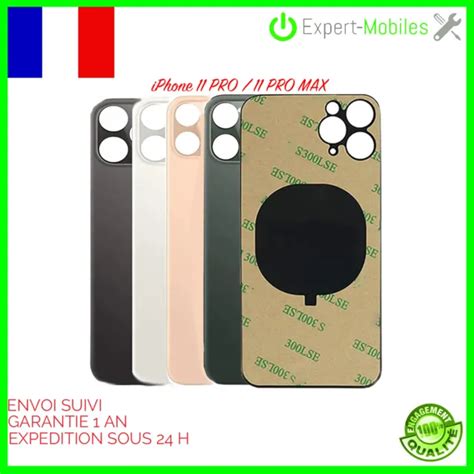 VITRE ARRIERE IPHONE 11 PRO 11 PRO MAX OEM ADHESIF EUR 14 90