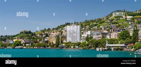 Montreux at the Lake Geneva Stock Photo - Alamy