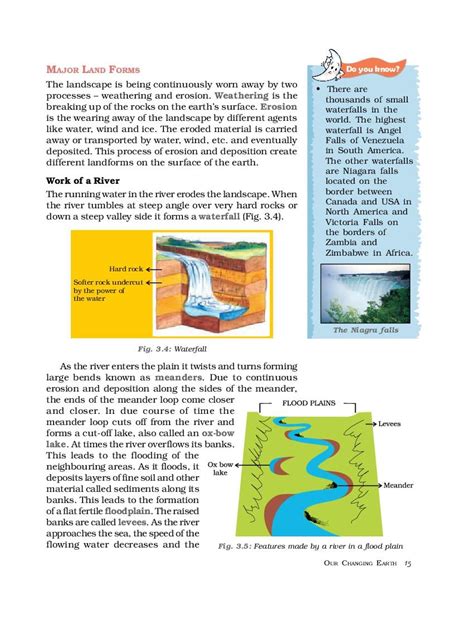 NCERT Book Class 7 Social Science Chapter 3 Our Changing Earth 2024 25