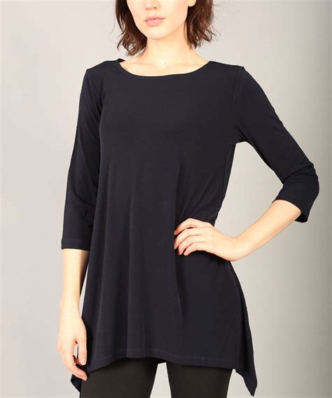 Love This Navy Sidetail Tunic By Lbisse On Zulily Zulilyfinds Modest