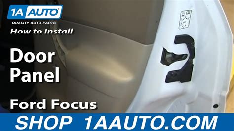 How To Remove Rear Door Panel Ford Focus Youtube