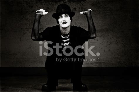 Mime In A Box Stock Photos