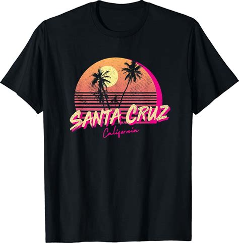 Vintage Santa Cruz Beach Sunset Serenity Tee - Walmart.com