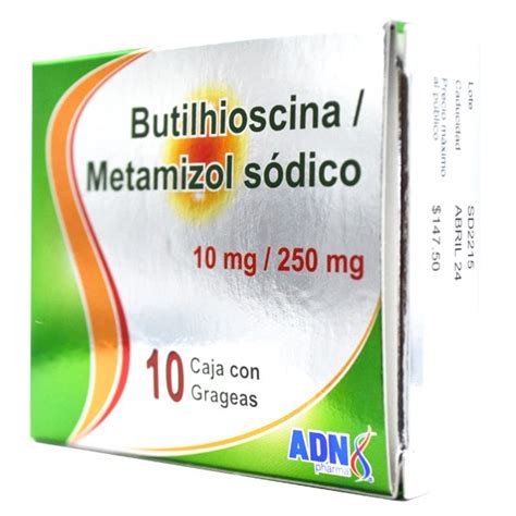 BUTILHIOSCINA METAMIZOL SODICO ADN IFarma