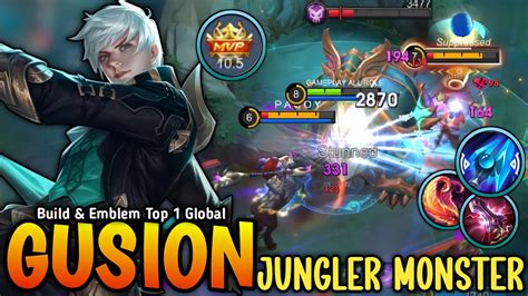 Gusion Hight Damage Build To Beat Meta Hero 100 One Shot Combo