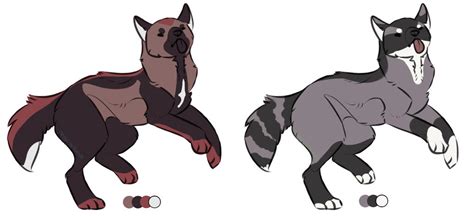 Wolf Adopts [1 2 Open] By Foxxbutt On Deviantart