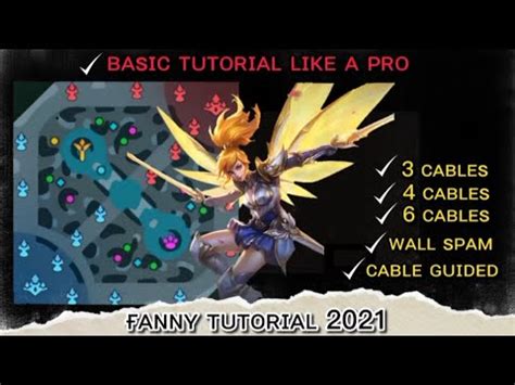 BASIC FANNY CABLE TUTORIAL 2021 CABLE GUIDE FOR BEGINNERS MOBILE