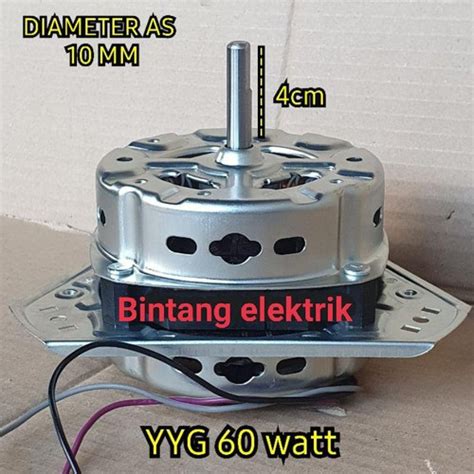 Jual Dinamo Mesin Cuci Pengering TEMBAGA Motor Spin Kaki 3 Sanyo Aqua