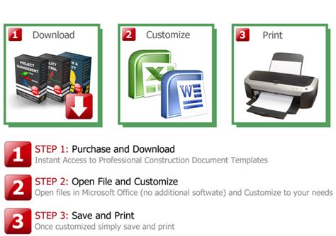 Contruction Templates Construction Document Templates