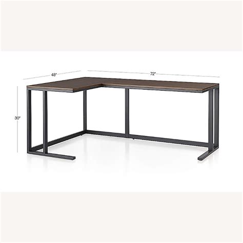 Crate And Barrel Pilsen L Shaped Desk Aptdeco